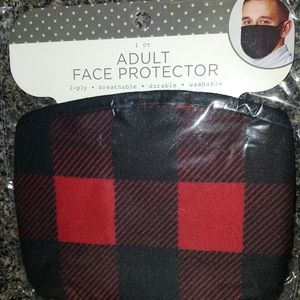 Adult Face Mask,2-ply, Breathable,Durable,Washable